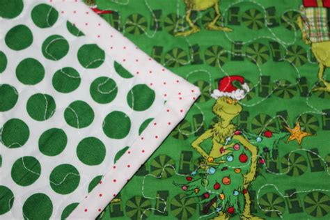 Christmas Grinch Quilt Grinch Lap Quilt Christmas Throw Dr. Seuss ...