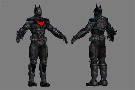 Batsuit Armor from Batman Beyond 3D Printing Model