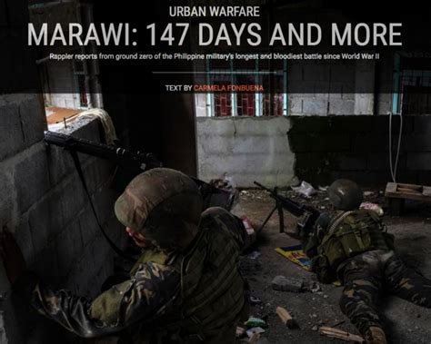 Urban Battle For Marawi Finally Over 1000 Dead Says Philippines