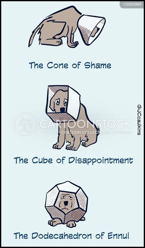 Cone Of Shame Cartoons and Comics - funny pictures from CartoonStock