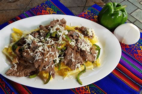 Papas Fritas Con Carne Molida