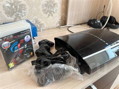 Sony PlayStation 3. +5 игр, б/у, в наличии. Цена: 10 000₽ во Владивостоке