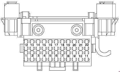 ᐅ Ford Fiesta (1997 - 2002) Fuse Box Diagram 🔧