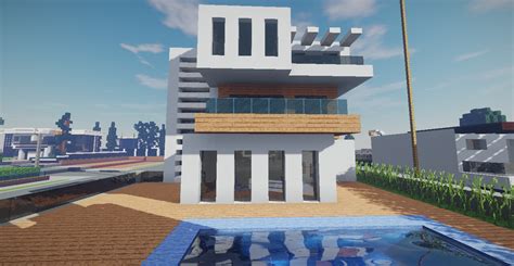 Modern House (Map + Schematics) Minecraft Map