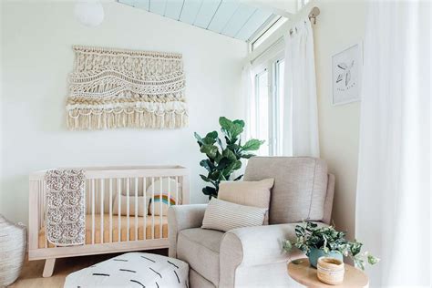 Inside Brie Bella's Daughter Birdie's 'Boho Minimalist' Nursery