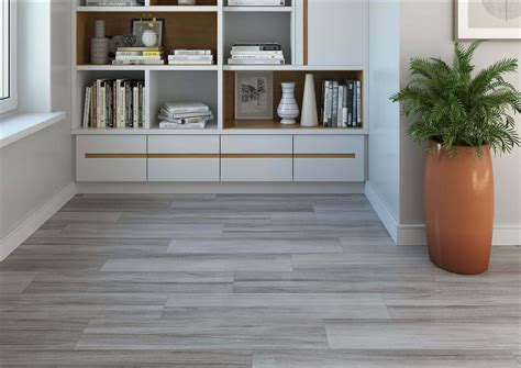 Piso Porcelanico Gres Alerce Gris 19x90cm 1 54m2 X Caja MICELI