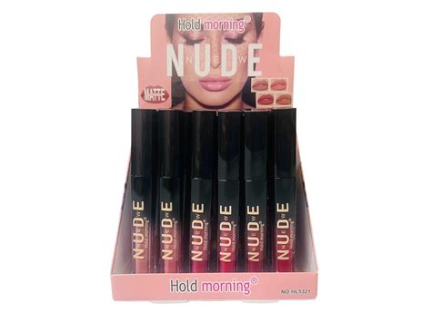 Caja Lip Gloss New Nude Matte Hold Morning Ecoremates
