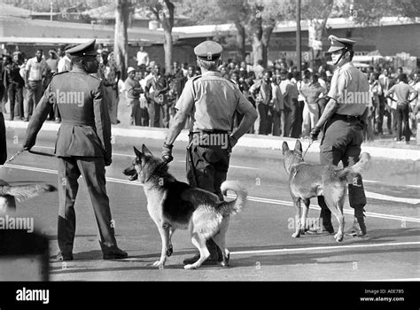 Political unrest in Rhodesia, (Zimbabwe) 1st June 1975 in Salisbury's ...