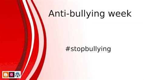 PPTX Anti Bullying Week Stopbullying What Is Cyberbullying