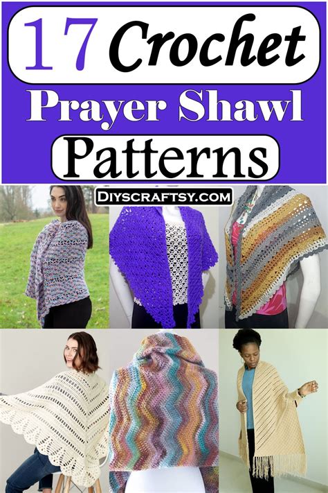 20 Prayer Shawl Crochet Patterns For Women DIYsCraftsy