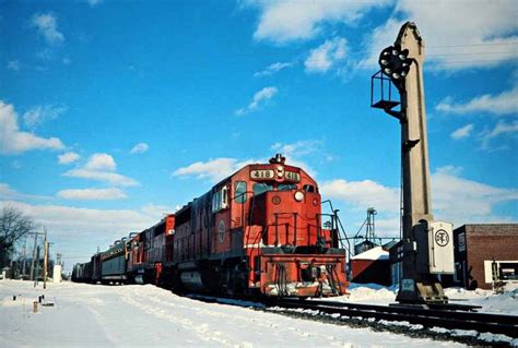 Dti Carleton Michigan 1978 Railroad Photography Toledo Detroit