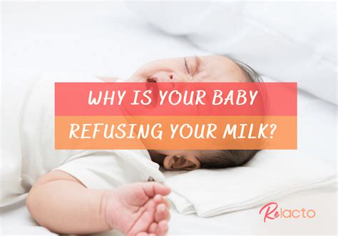 Why Is Your Baby Refusing Your Milk Relacto