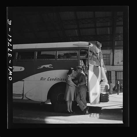 Indianapolis Indiana A Soldier And A Girl Saying Goodbye At The