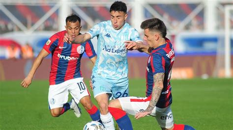 San Lorenzo Y Racing Repartieron Puntos En El Complemento De La Cuarta