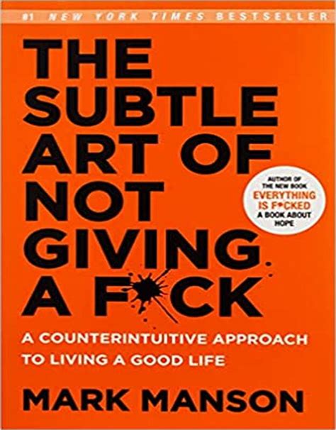 Buy THE SUBTLE ART OF NOT GIVING A FUCK Book Online From Whats In Your Story