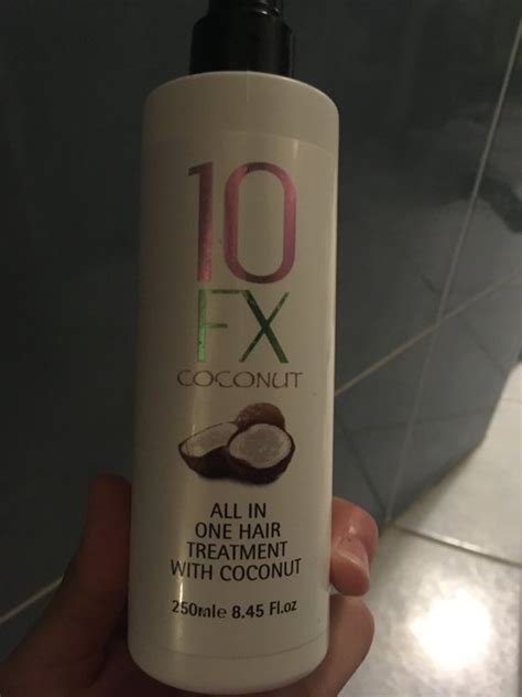 10 FX All In One Hair Styling Treatment With Coconut Scent 250 Ml