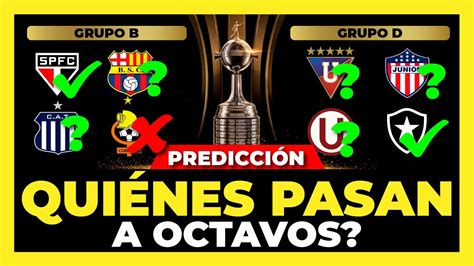 An Lisis Y Predicci N Fase De Grupos Copa Libertadores Youtube