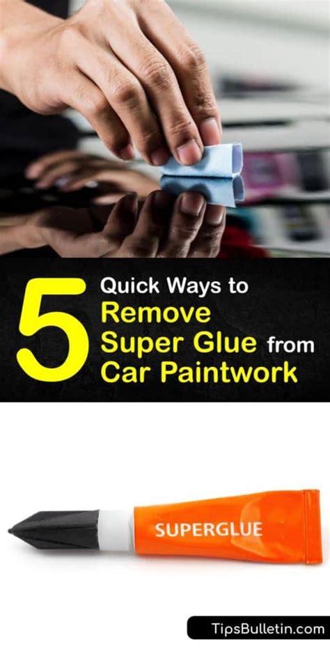 How To Remove Glue From Auto Paint