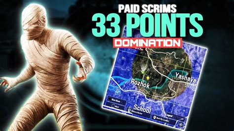 Points Domination In Paid Scrims Iphone Bgmi Competitive