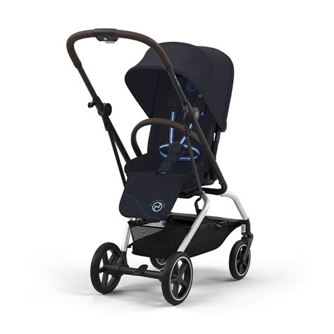 Poussette Si Ge Rotatif Eezy S Twist Silver Dark Blue Cybex