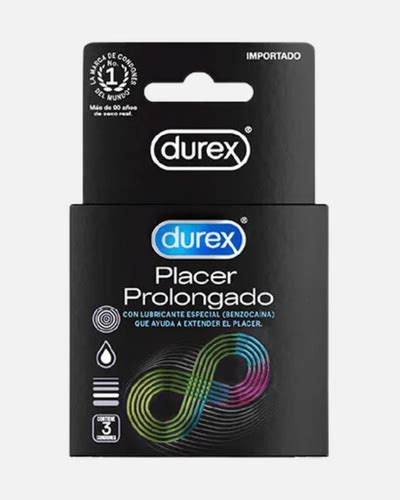 Condones Durex Placer Prolongado X Unds All Natural Sex Shop