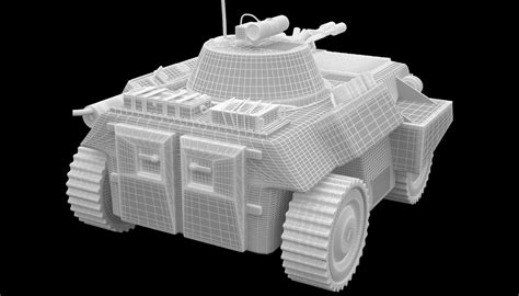 3d Model Light Armored Vehicle