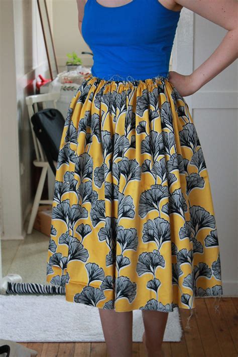 Gathered Skirt Tutorial