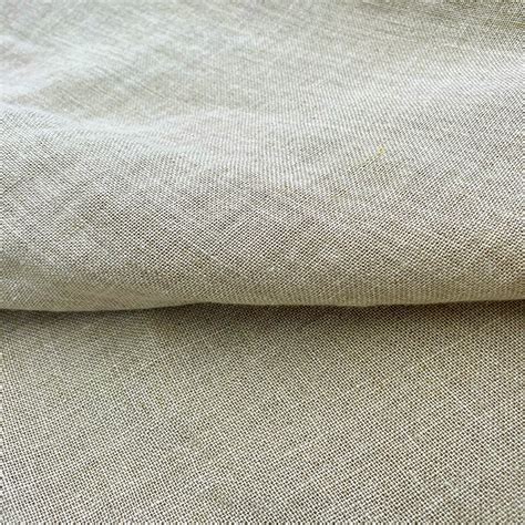 Light Ecru Belgian Linen Upholstery Fabric Provincial Fabric House