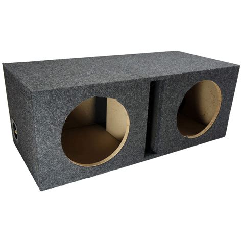 Car Audio Dual 10 Slot Ported Stereo Subwoofer Labyrinth Bass Speaker Sub Box Sub Wire Kit