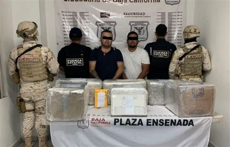 Arrestan A Dos Sujetos Armados Y Con Drogas En Ensenada Los Consideran