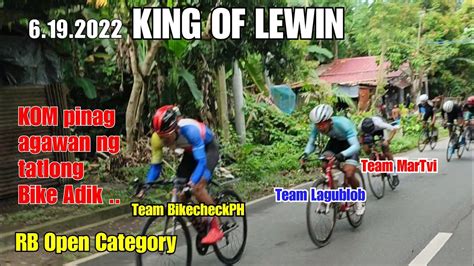 KOM Pinag Agwan Ng BikecheckPH MarTvi And Team Lagublob Mga Bike Adik