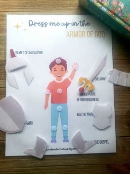 Armor of God Hands-on Printable, Armor of God Activity | TPT