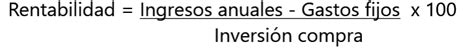 ¿cómo Se Calcula La Rentabilidad De Un Alquiler
