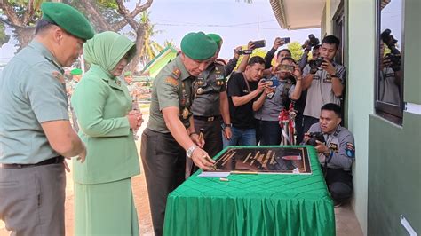 Kunker Ke Korem Ho Kendari Pangdam Xiv Hasanuddin Resmikan Barak