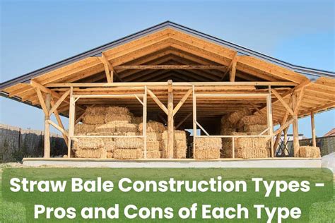 Straw Bale Construction Types Pros And Cons Of Each Type Building