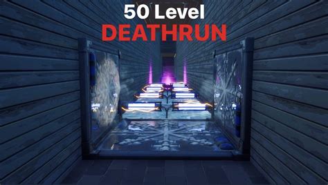 50 Level Default Deathrun Fortnite Creative Map Code Dropnite