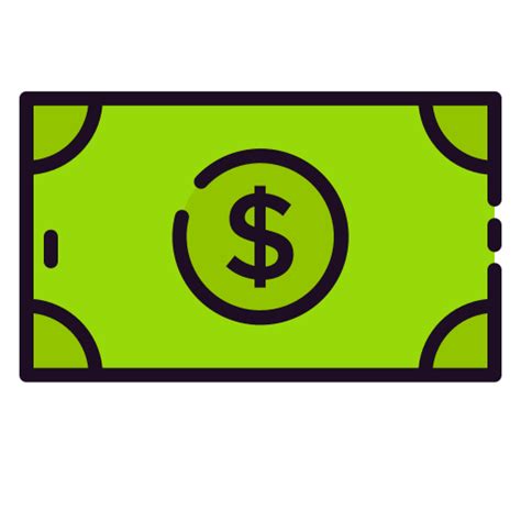 Dollar Bill Icon Green