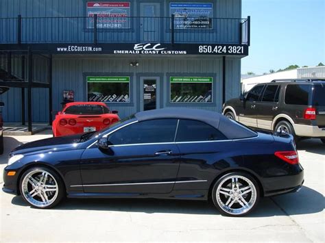 Mercedes Benz E550 Convertible W 3 Pc 20 Mht Wheels And Pirelli Tires