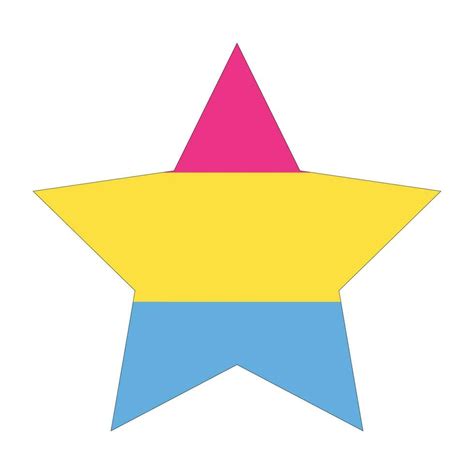 Pansexual pride flag. LGBT flag 24537518 Vector Art at Vecteezy