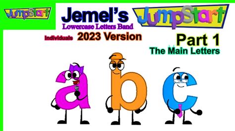 Jemels Jumpstart Lowercase Letters Band Individuals 2023 Version