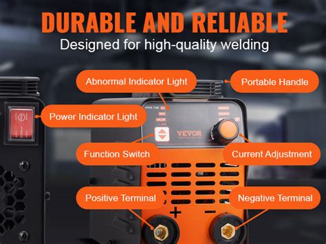 Vevor Arc Stick Welder V A Stick Lift Tig In Welding Machine Hot Start Vevor Us