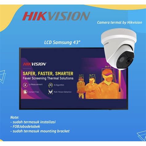 Jual Thermal Camera Deteksi Kamera Pendeteksi Suhu Tubuh Manusia