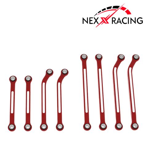 Nexx Racing Cnc Alu High Clearance Links Set For Trx 4m Helidirect