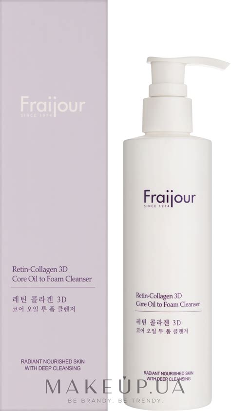Fraijour Retin-Collagen 3D Core Oil to Foam Cleanser - Гидрофильное ...