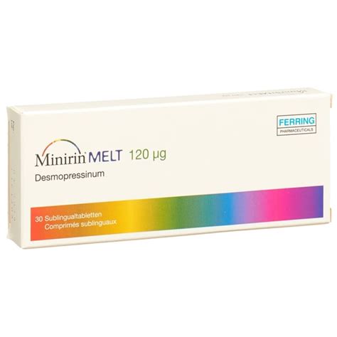 MINIRIN Melt Cpr Subling 120 Mcg Blist 30 Pce Commander En Ligne