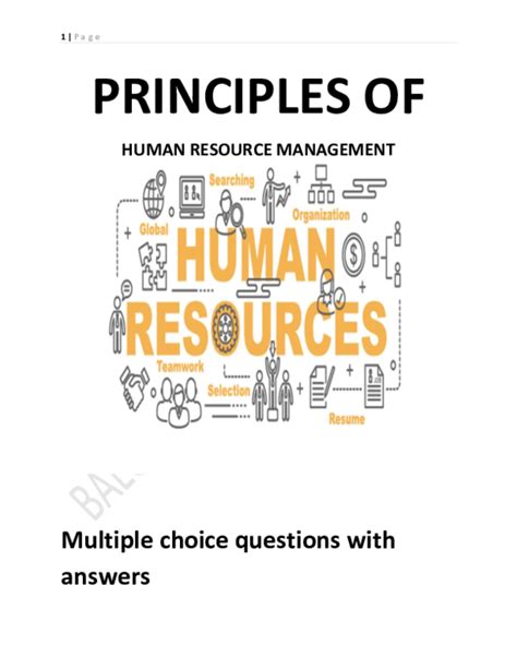 Principles Of Management Multiple Choice Questions And Answers Doc