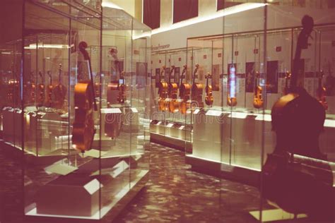 Cremona, Italy November 14 2014: Museum of Violin , Stradivari V Editorial Stock Photo - Image ...