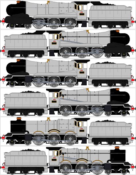 Gwr 6000 6014 King Henry Vii Streamlined Form S By Tsdra90n On