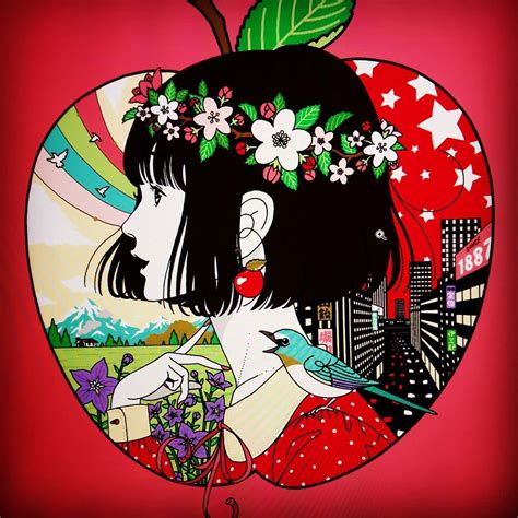 中村佑介 Yusuke Nakamura On Instagram 🍎fix🍎 Illustrations Posters