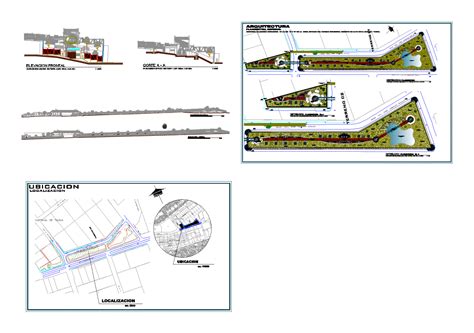 Parque Ecologico Tacna Alto De La Alianza En Autocad Librer A Cad